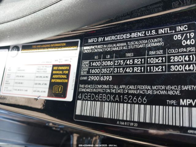 2019 MERCEDES-BENZ AMG GLE 43 COUPE 4JGED6EB0KA152666 Photo 8