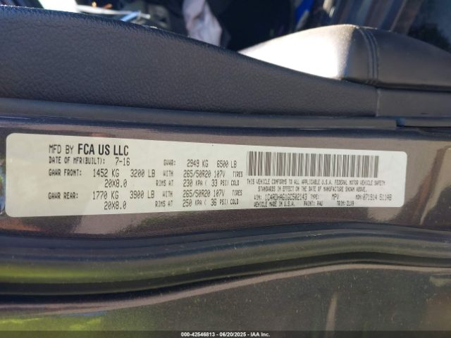 2016 DODGE DURANGO 1C4RDHAG1GC502143 Photo 8