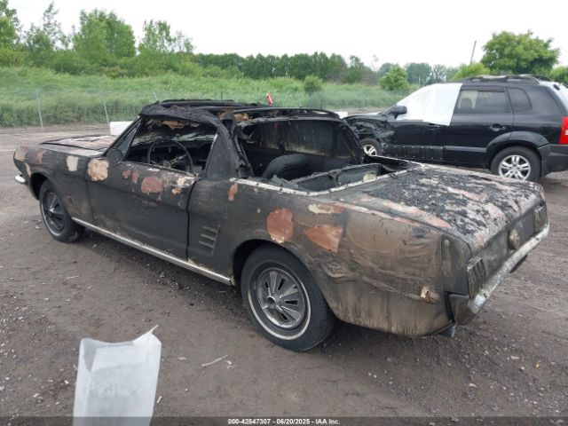 1966 FORD MUSTANG 6F08T368276 Photo 2
