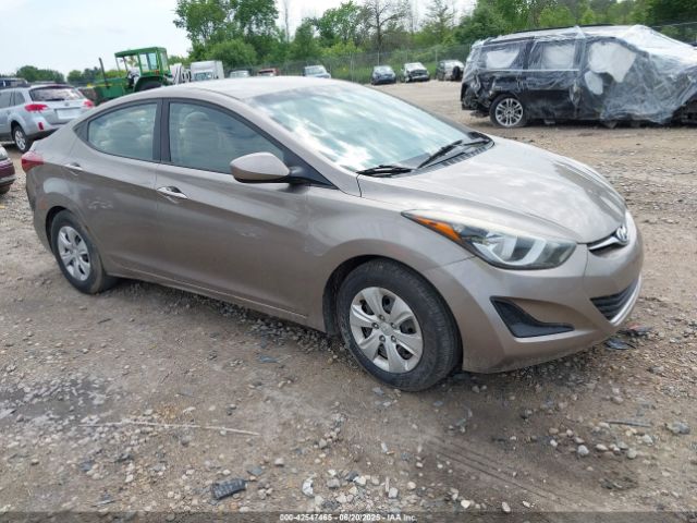 2016 HYUNDAI ELANTRA 5NPDH4AE8GH751419