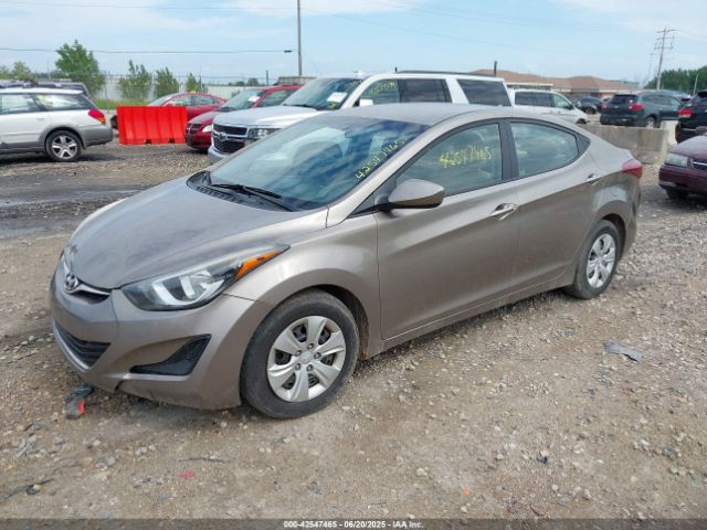 2016 HYUNDAI ELANTRA 5NPDH4AE8GH751419 Photo 1