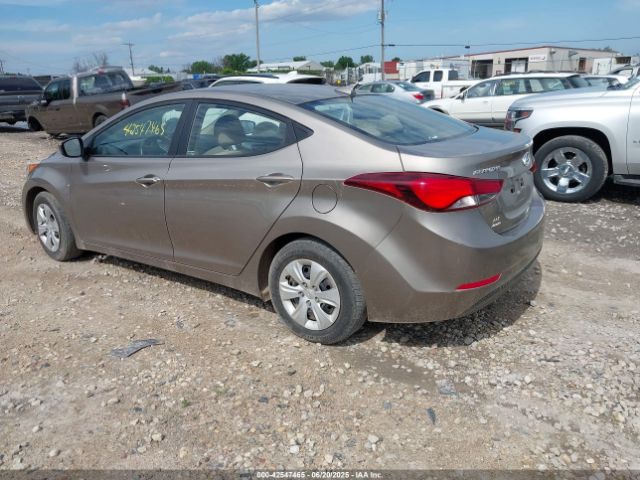 2016 HYUNDAI ELANTRA 5NPDH4AE8GH751419 Photo 2