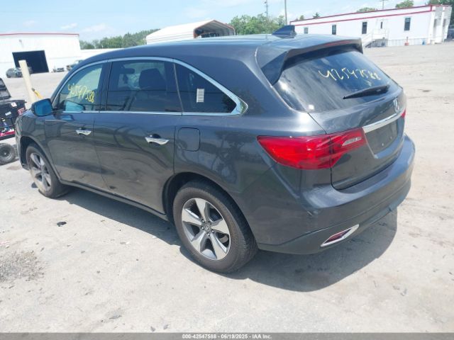2016 ACURA MDX 5FRYD4H27GB040638 Photo 2