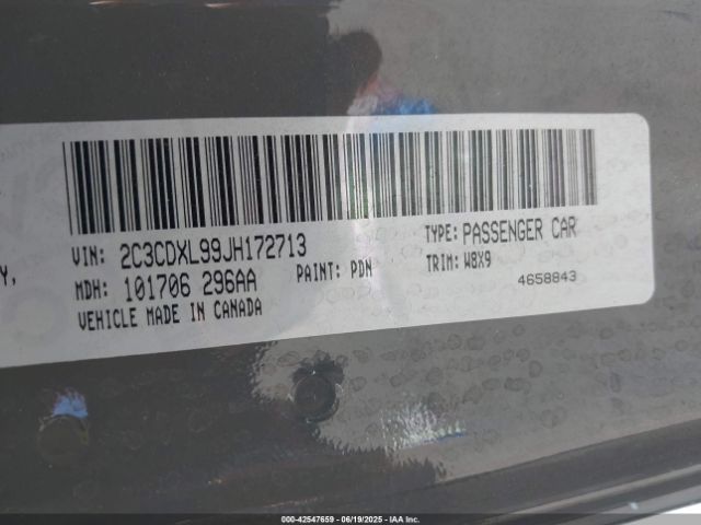 2018 DODGE CHARGER 2C3CDXL99JH172713 Photo 8