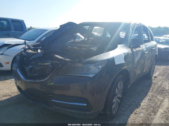 2014 ACURA MDX 5FRYD4H41EB050273 Photo 1