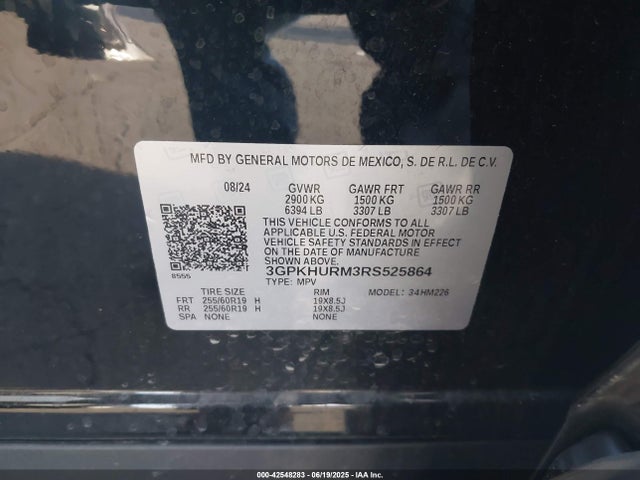 Honda x0b+ec5 2024 3GPKHURM3RS525864 Image 9