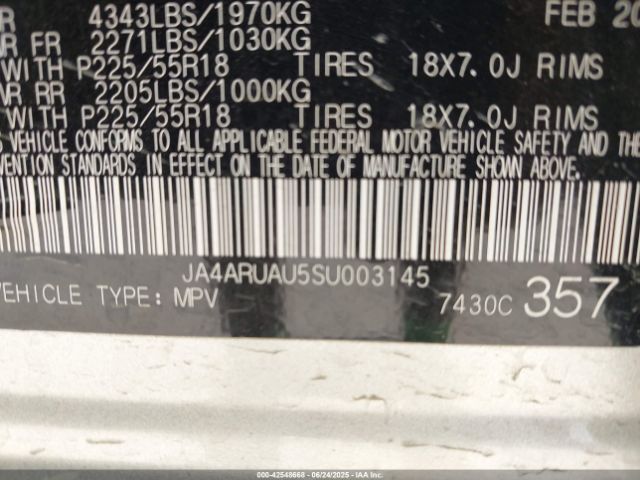 2025 MITSUBISHI OUTLANDER SPORT JA4ARUAU5SU003145 Photo 8