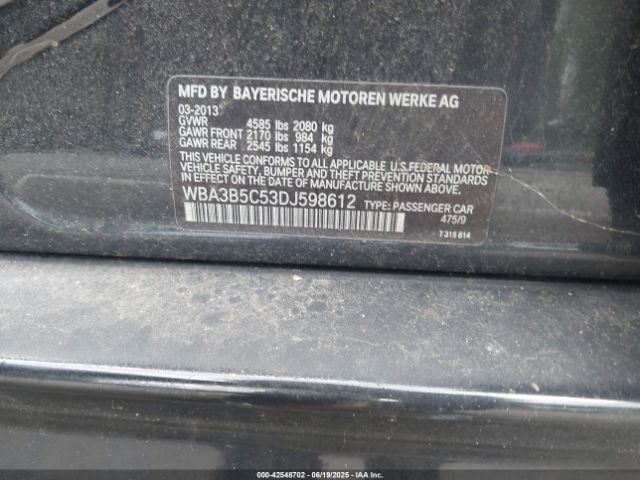 2013 BMW 328I WBA3B5C53DJ598612 Photo 8