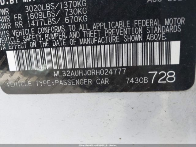 2024 MITSUBISHI MIRAGE ML32AUHJ0RH024777 Photo 8