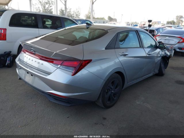 2022 HYUNDAI ELANTRA 5NPLS4AG9NH078247 Photo 3