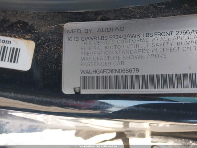 2014 AUDI A6 WAUHGAFC9EN068679 Photo 8