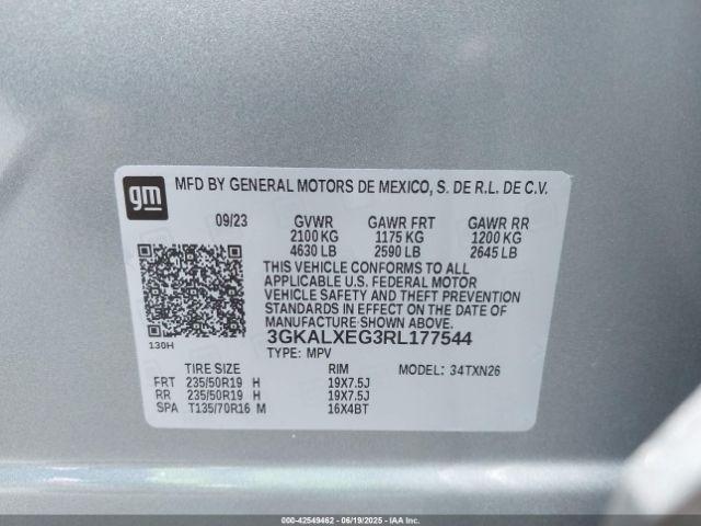 2024 GMC TERRAIN 3GKALXEG3RL177544 Photo 8