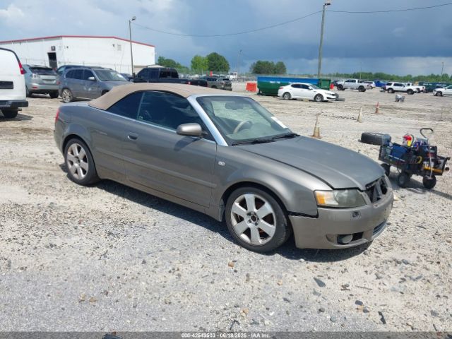 2006 AUDI A4 WAUAC48H76K001122
