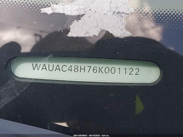 2006 AUDI A4 WAUAC48H76K001122 Photo 8