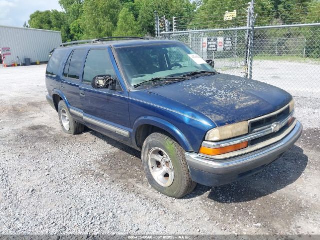 2000 CHEVROLET BLAZER 1GNCS13W3YK144615