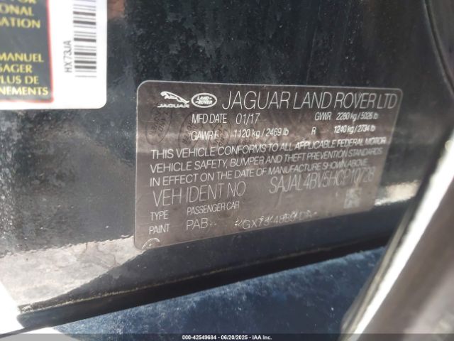 2017 JAGUAR XE SAJAL4BV5HCP10728 Photo 8