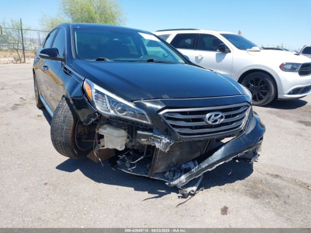 2016 HYUNDAI SONATA 5NPE34AF1GH415591 Photo 5