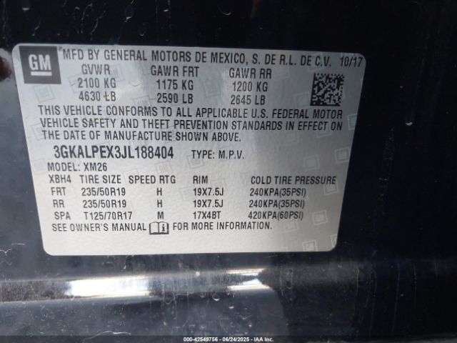 2018 GMC TERRAIN 3GKALPEX3JL188404 Photo 8