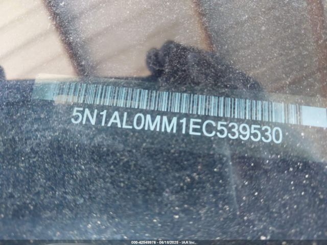 5N1AL0MM1EC539530 Infiniti QX60