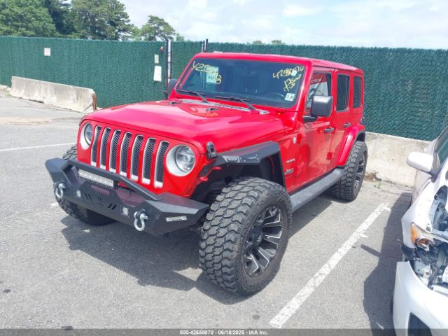 2021 JEEP WRANGLER UNLIMITED 1C4HJXEGXMW631033 Photo 1