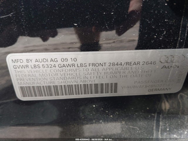 2011 AUDI A6 WAUBVAFB4BN027181 Photo 8