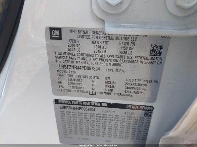 2023 BUICK ENVISION LRBFZNR44PD067804 Photo 8