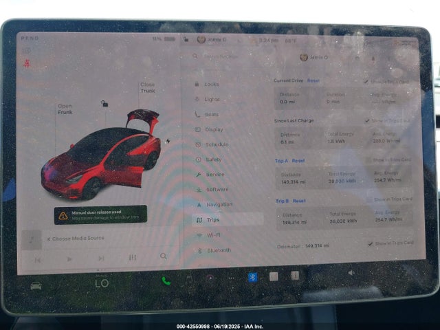 5YJ3E1EA9MF929942 Tesla MODEL 3