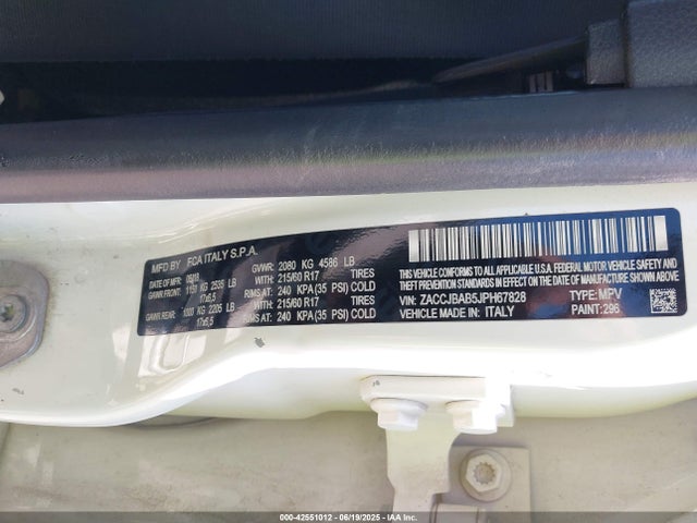 Jeep 2018 2018 ZACCJBAB5JPH67828 Image 9