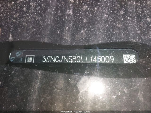 2020 CHEVROLET TRAX 3GNCJNSB0LL145009 Photo 8