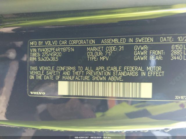 2024 VOLVO XC90 YV4062PE4R1197514 Photo 8