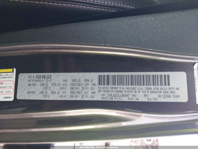 1C4BJWDG9JL860947 Jeep 2018