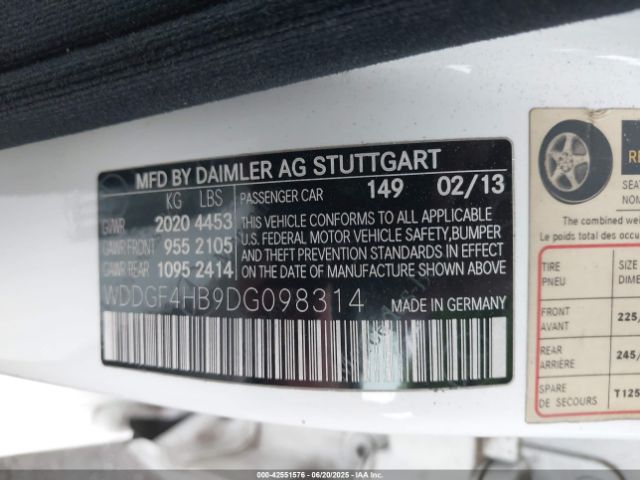 2013 MERCEDES-BENZ C 250 WDDGF4HB9DG098314 Photo 8