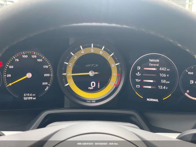 Porsche 911 Gt3/gt3 W/touring Package 2022 WP0AC2A96NS269734 Image 18