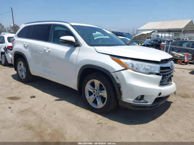 2016 TOYOTA HIGHLANDER 5TDDKRFH8GS329274