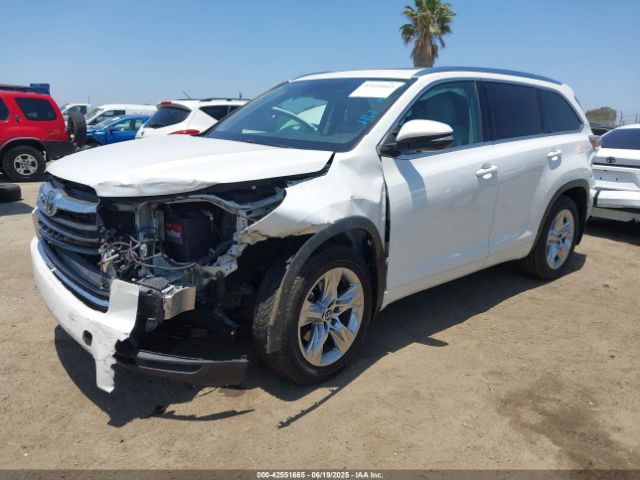 2016 TOYOTA HIGHLANDER 5TDDKRFH8GS329274 Photo 1