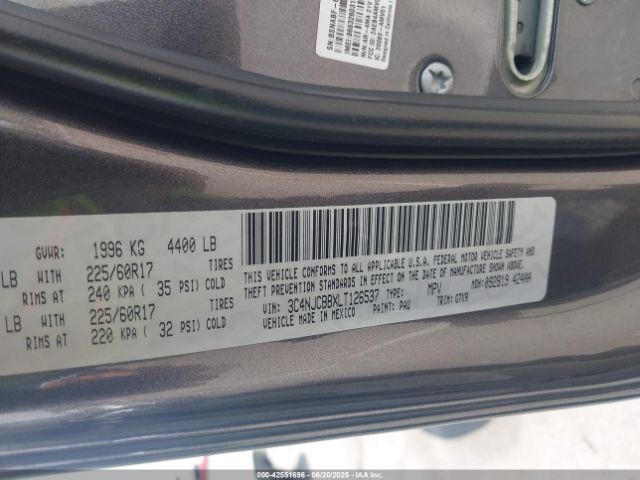 2020 JEEP COMPASS 3C4NJCBBXLT126537 Photo 8