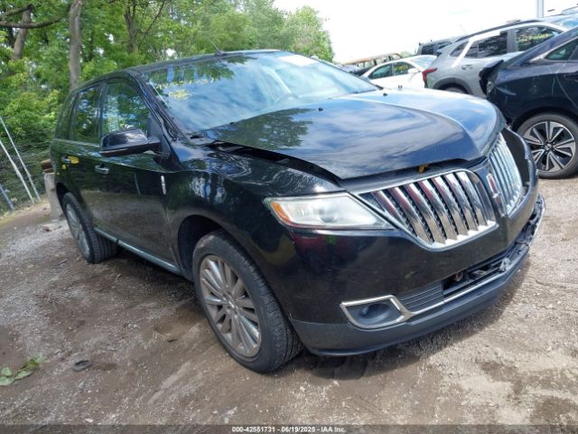 2012 LINCOLN MKX 2LMDJ6JKXCBL08622