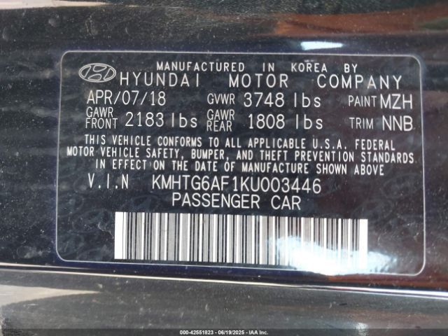 2019 HYUNDAI VELOSTER KMHTG6AF1KU003446 Photo 8