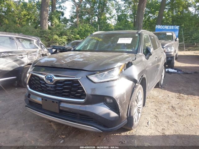 2021 TOYOTA HIGHLANDER 5TDEBRCH4MS020468 Photo 1