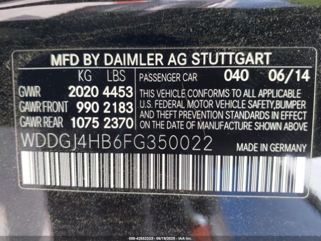 2015 MERCEDES-BENZ C 250 WDDGJ4HB6FG350022 Photo 8
