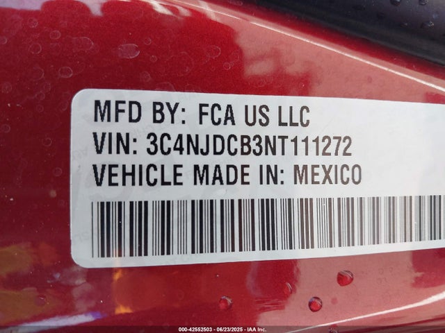 Jeep Compass 2022 3C4NJDCB3NT111272 Image 9