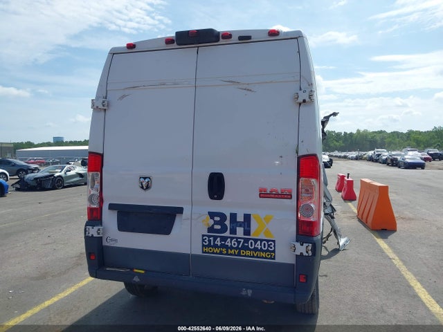 42552640 :رقم المزاد ، 3C6TRVDG3GE134114 vin ، 2016 Ram Promaster 2500 High Roof مزاد بيع