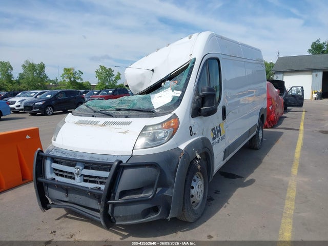 42552640 :رقم المزاد ، 3C6TRVDG3GE134114 vin ، 2016 Ram Promaster 2500 High Roof مزاد بيع