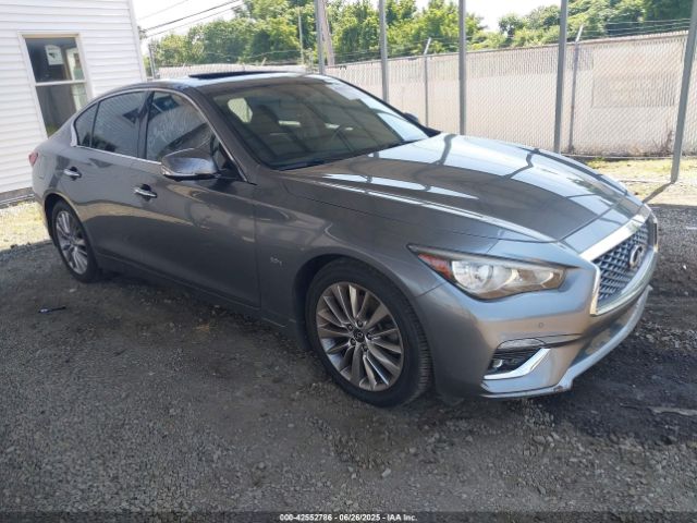 2020 Infiniti Q50 Luxe Awd მანქანა იყიდება აუქციონზე, vin: JN1EV7AR7LM252597, აუქციონის ნომერი: 42552786
