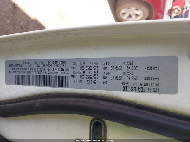 3C4PDDEG8KT751689 Dodge Journey