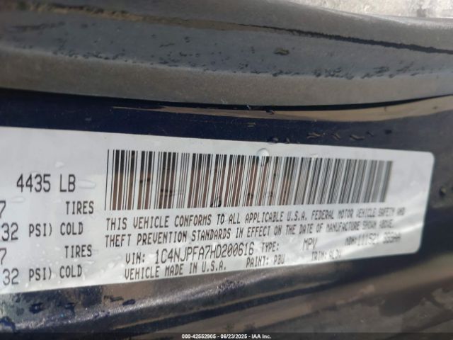 2017 JEEP PATRIOT 1C4NJPFA7HD200616 Photo 8