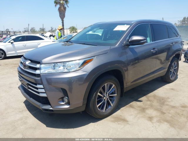 2019 TOYOTA HIGHLANDER 5TDJZRFHXKS712771 Photo 1