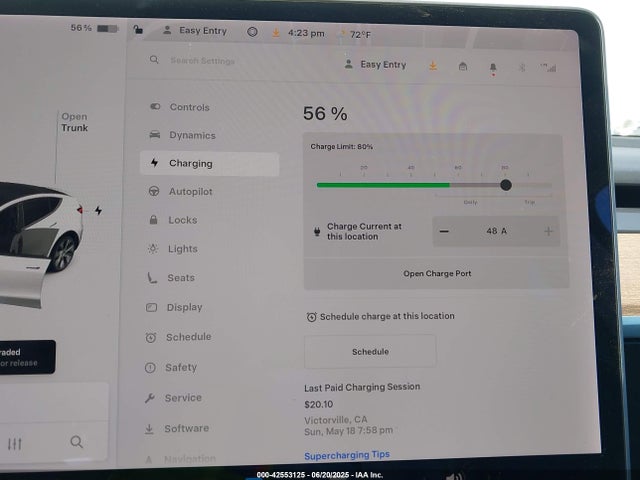5YJYGDEE7MF085758 Tesla 2021