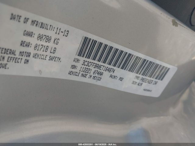 2014 FIAT 500 3C3CFFBR0ET164874 Photo 8