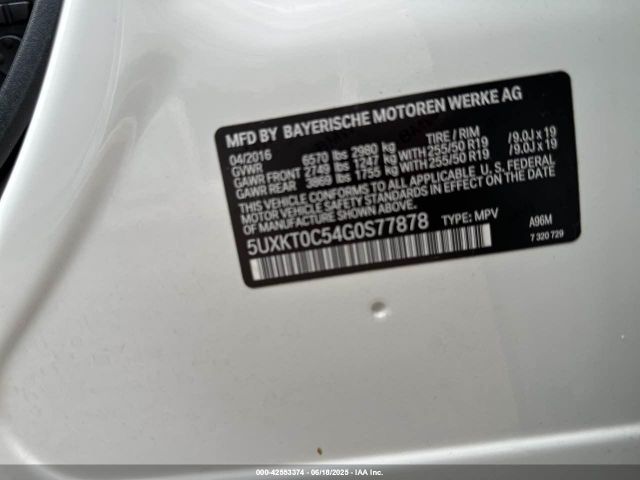 2016 BMW X5 5UXKT0C54G0S77878 Photo 8
